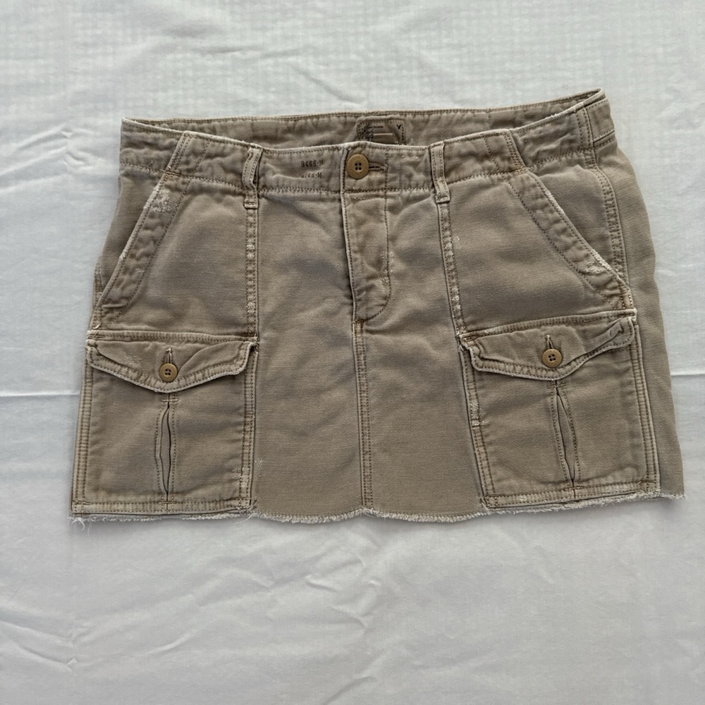 American Eagle Outfitters Tan Mini Skirt